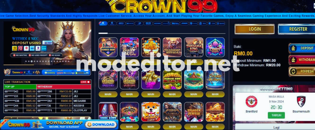 crown99 login